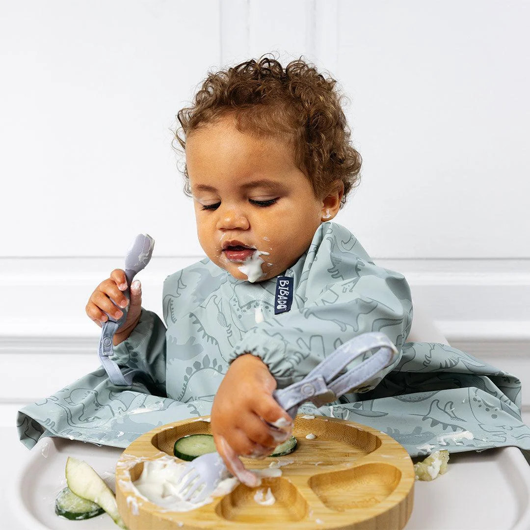 Bibado Handi No Drop Baby Cutlery - Mist - Image 2