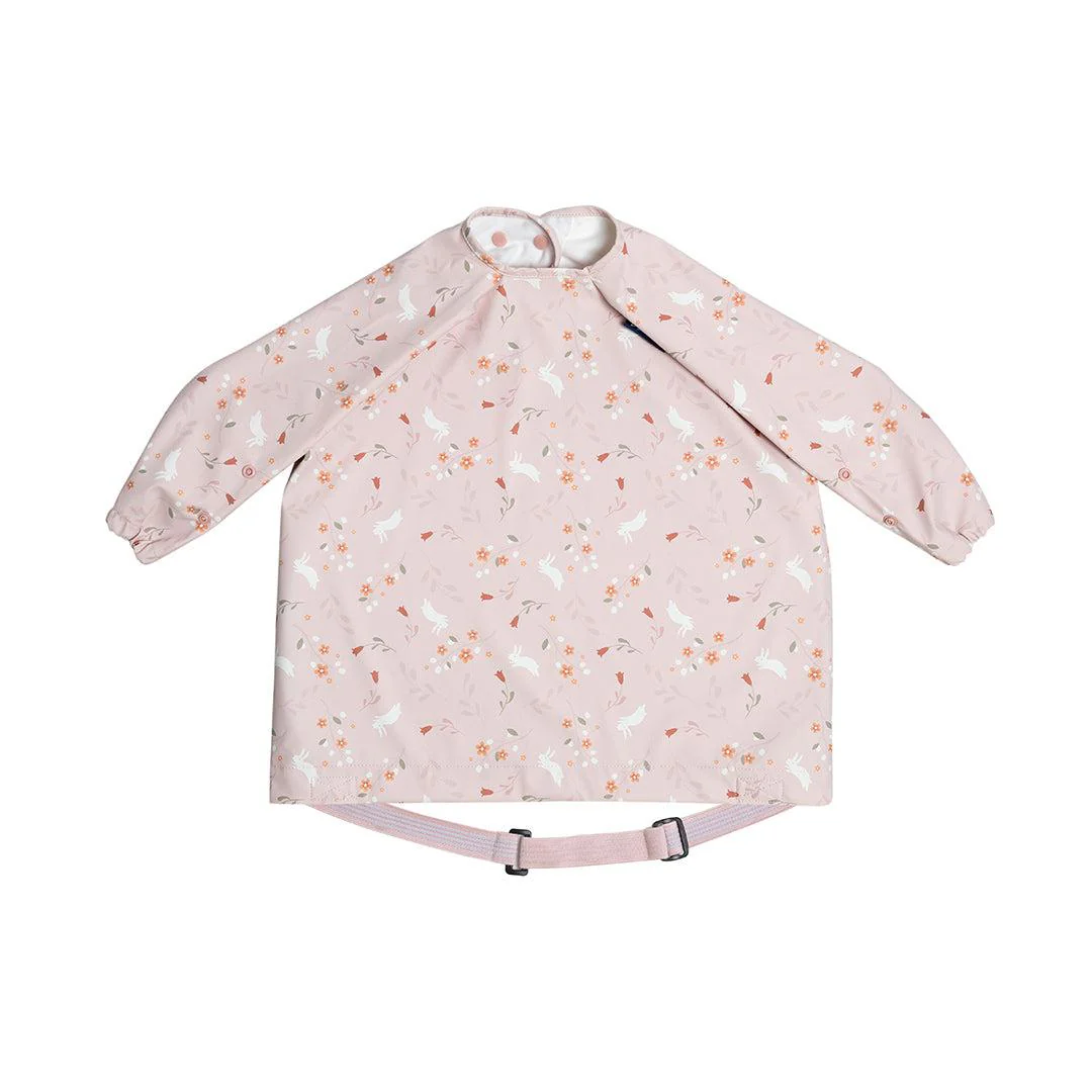 Bibado Long Sleeve Coverall Weaning Bib - Botanical Bunnies