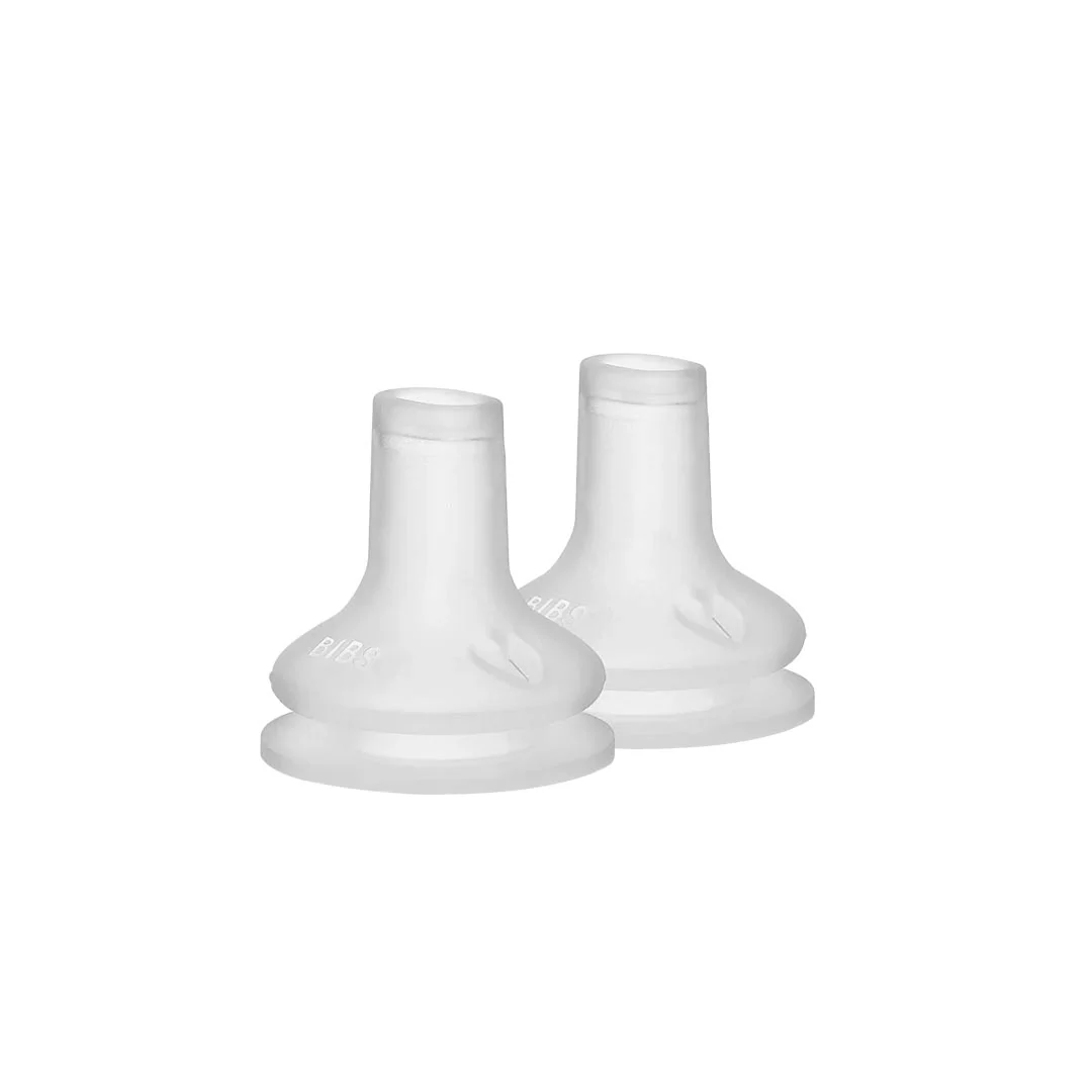 BIBS World Baby Bottle Spout Silicone 2 Pack - Image 4