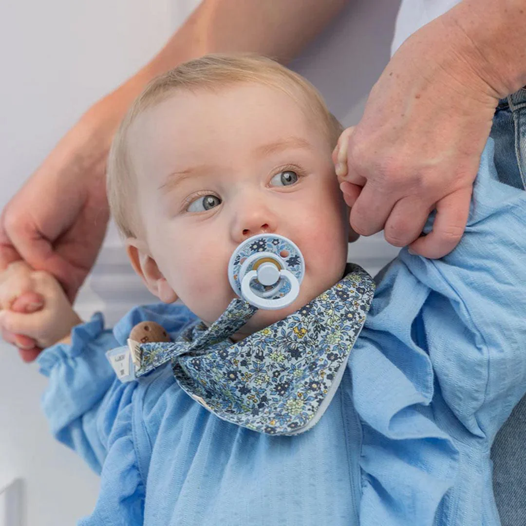 BIBS X LIBERTY Colour Latex Pacifier - 2 Pack - Blush Mix - Eloise - Image 4