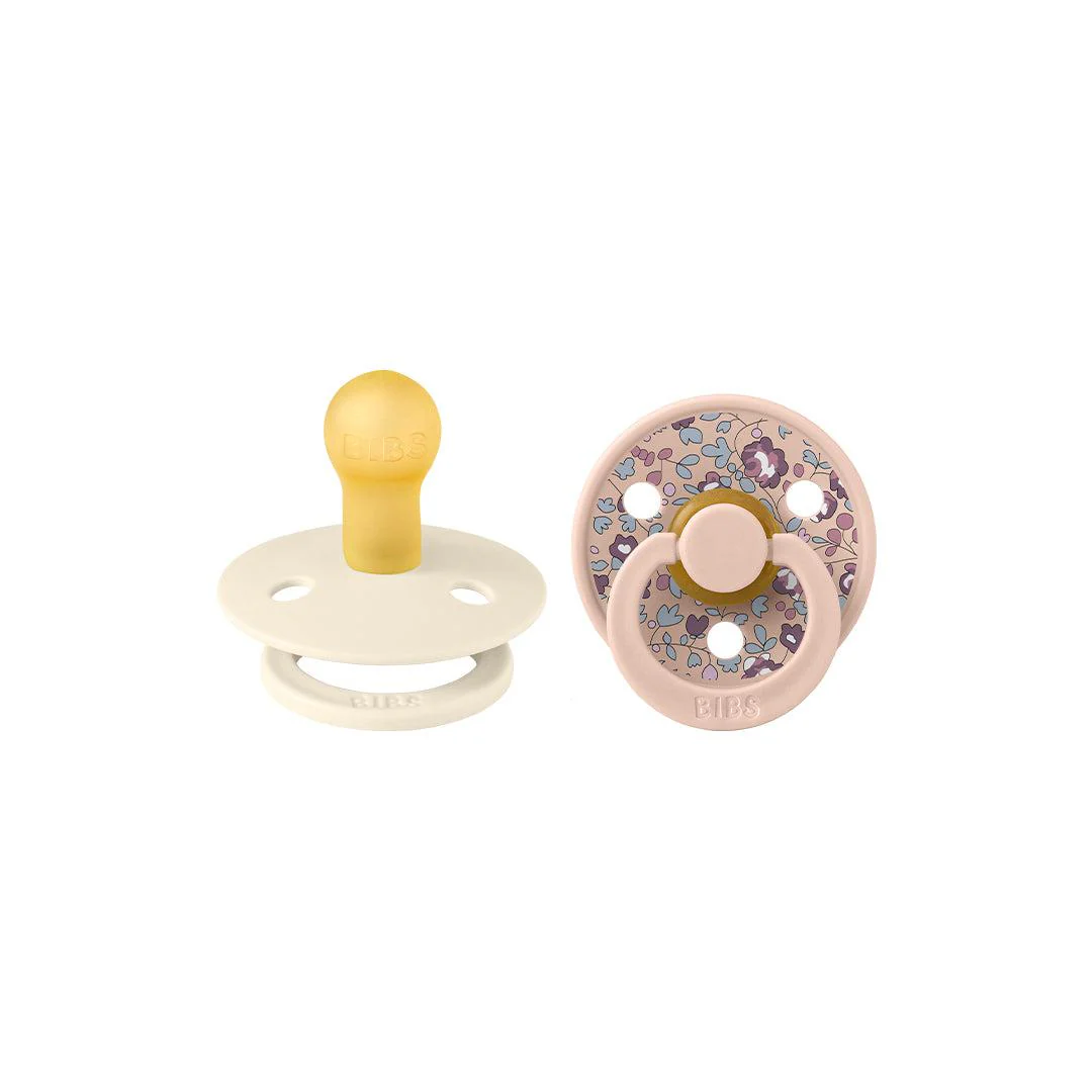 BIBS X LIBERTY Colour Latex Pacifier - 2 Pack - Blush Mix - Eloise - Image 6