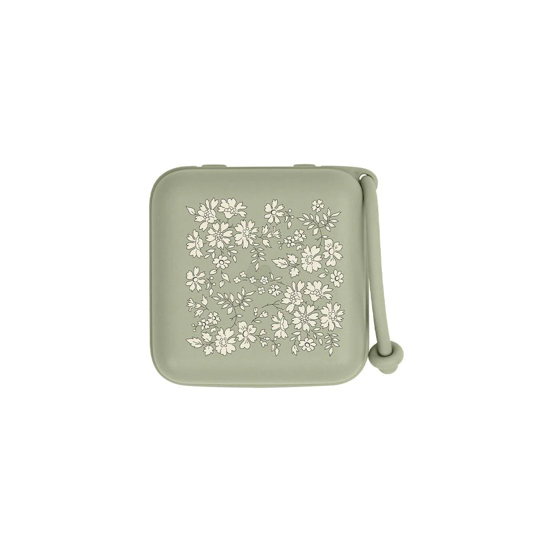 BIBS X LIBERTY Pacifier Box - Sage - Eloise - Image 4