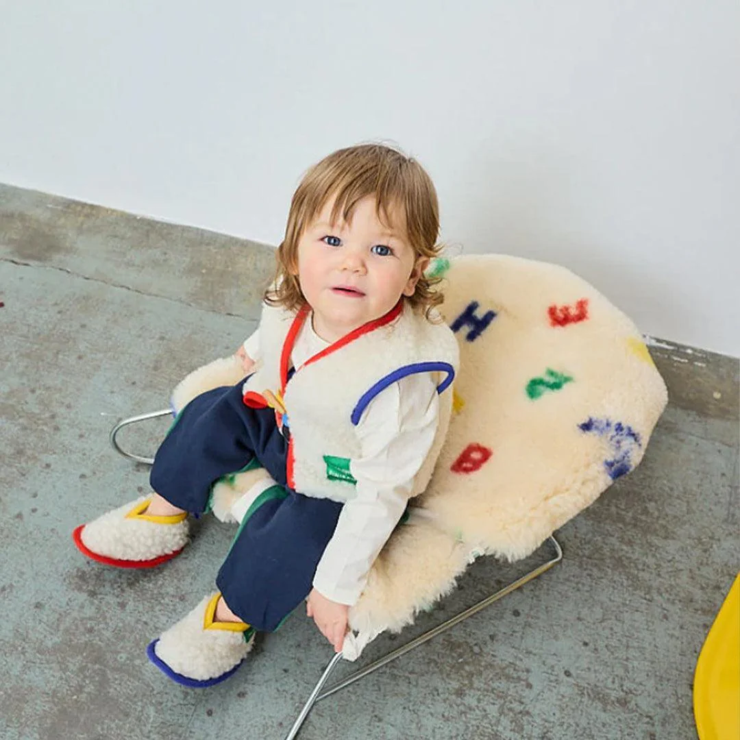 BINIBAMBA BOBO Letterland Snuggler - Milk - Image 6