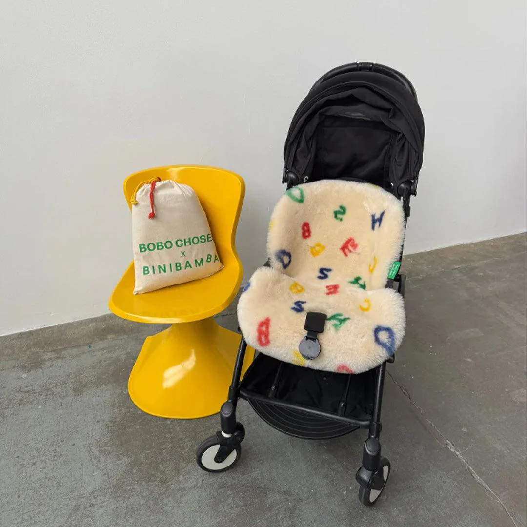 BINIBAMBA BOBO Letterland Snuggler - Milk - Image 9