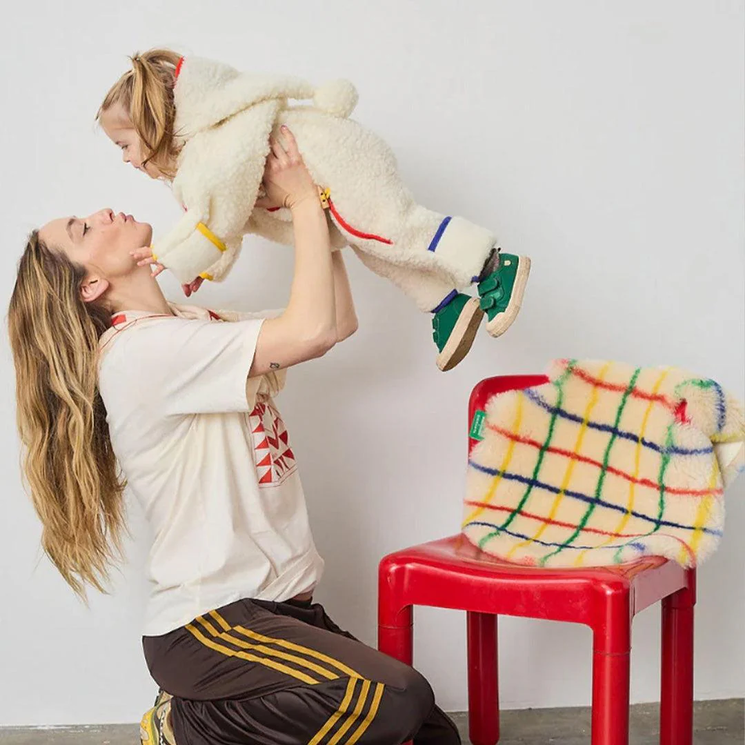 BINIBAMBA BOBO X BINI Merino Snugglesuit - Milk - Image 7