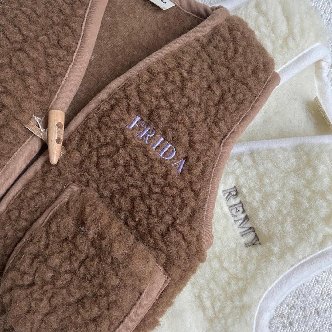 BINIBAMBA Merino Snugglevest  - Milk - Image 6