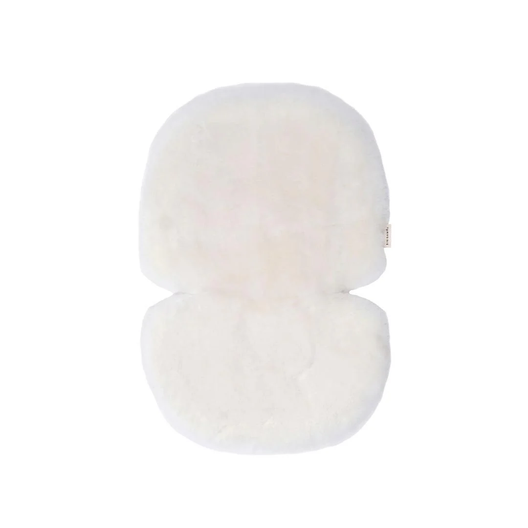 BINIBAMBA Sheepskin Snuggler - Chalk