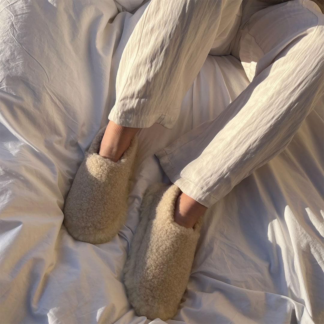 BINIBAMBA Snuggle Womens Booties  - Peanut - Image 6
