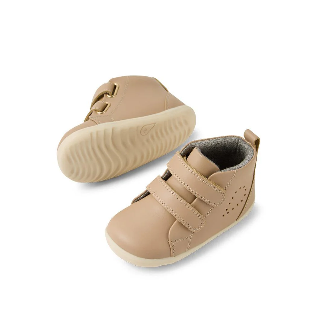 Bobux I-Walk Grass Court High - Warm Taupe - Image 2