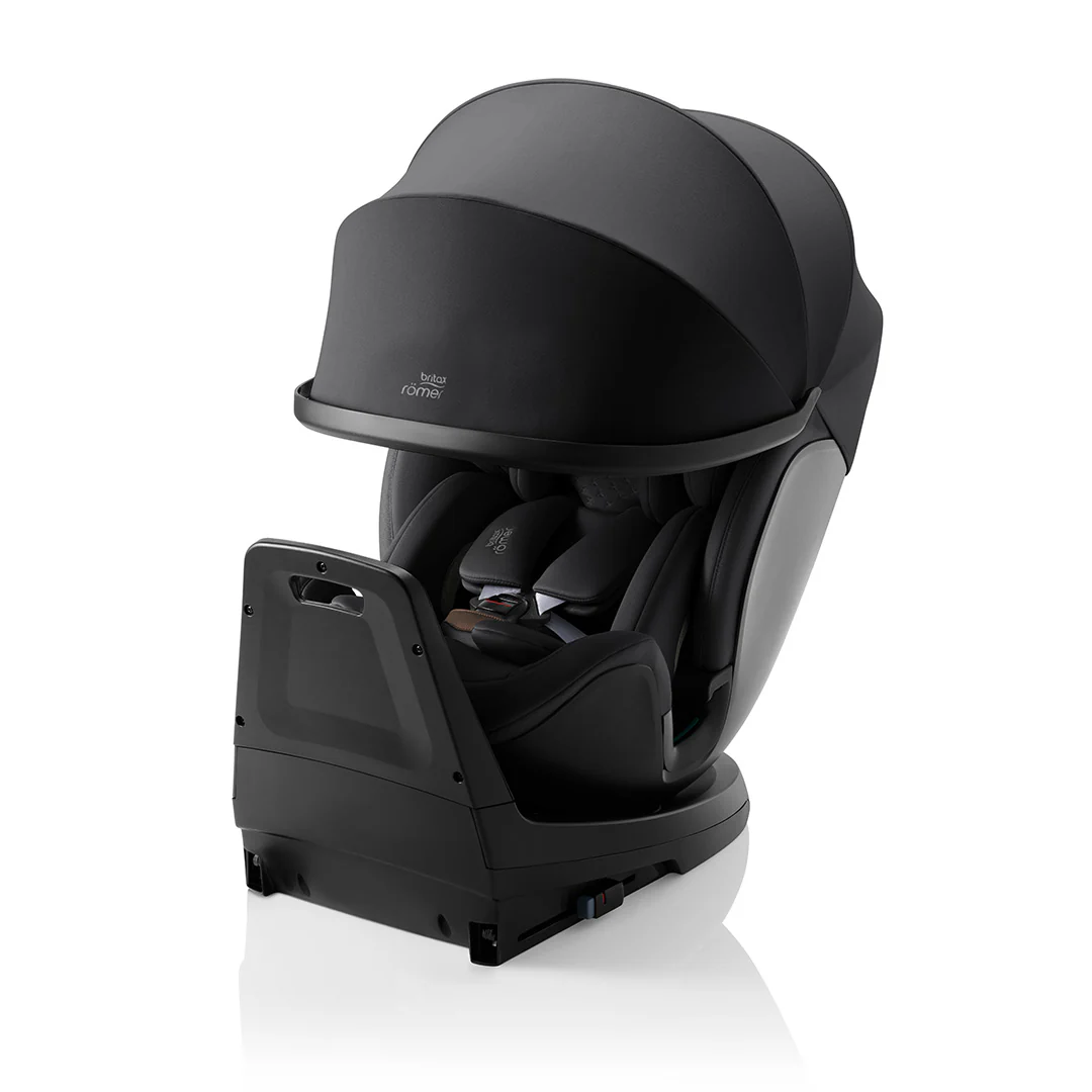 Britax Romer Swivel Grow Max Air Car Seat - Lux | Onyx Black