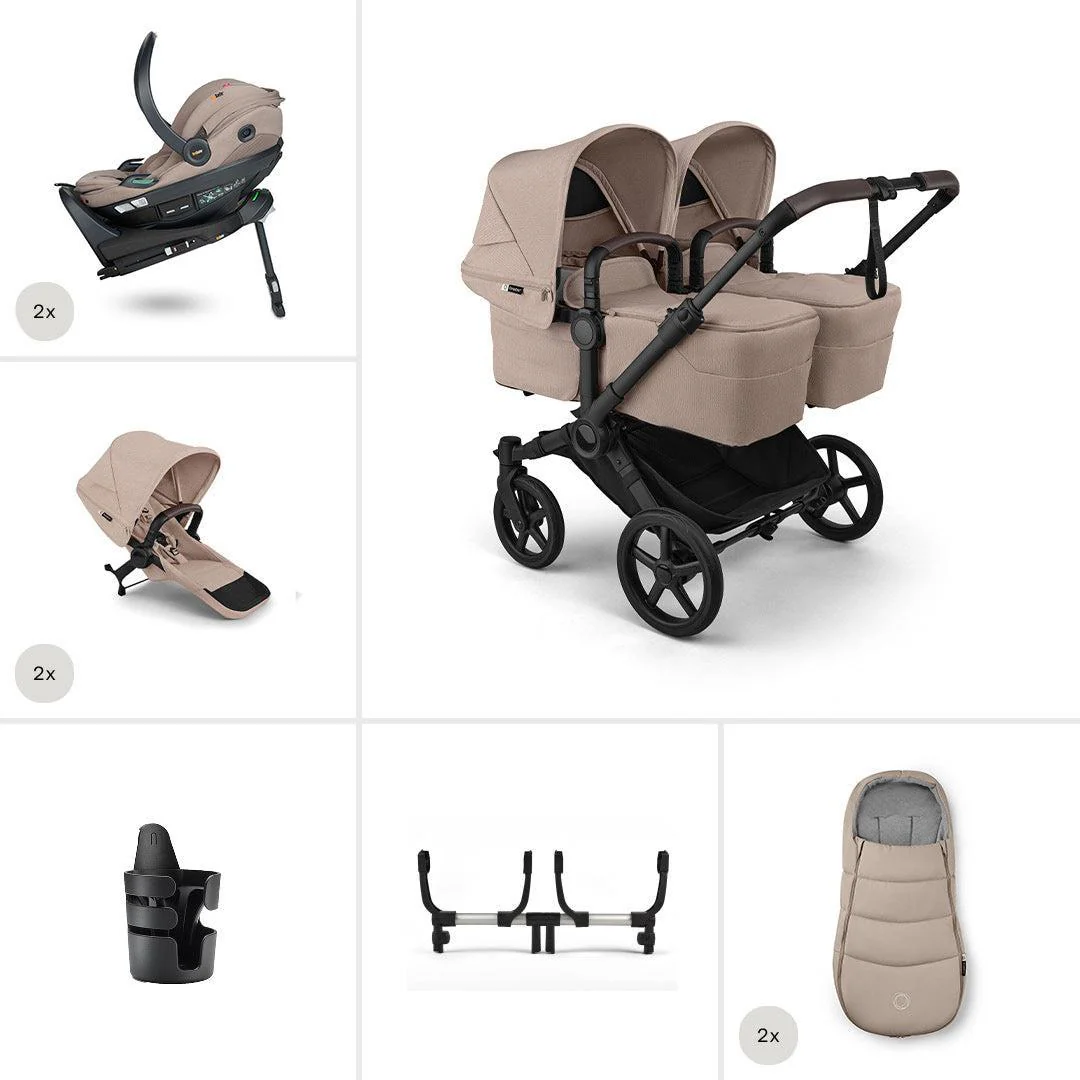 Bugaboo Donkey 6 Twin Ultimate Go Beyond 2 Newborn Bundle - Image 5