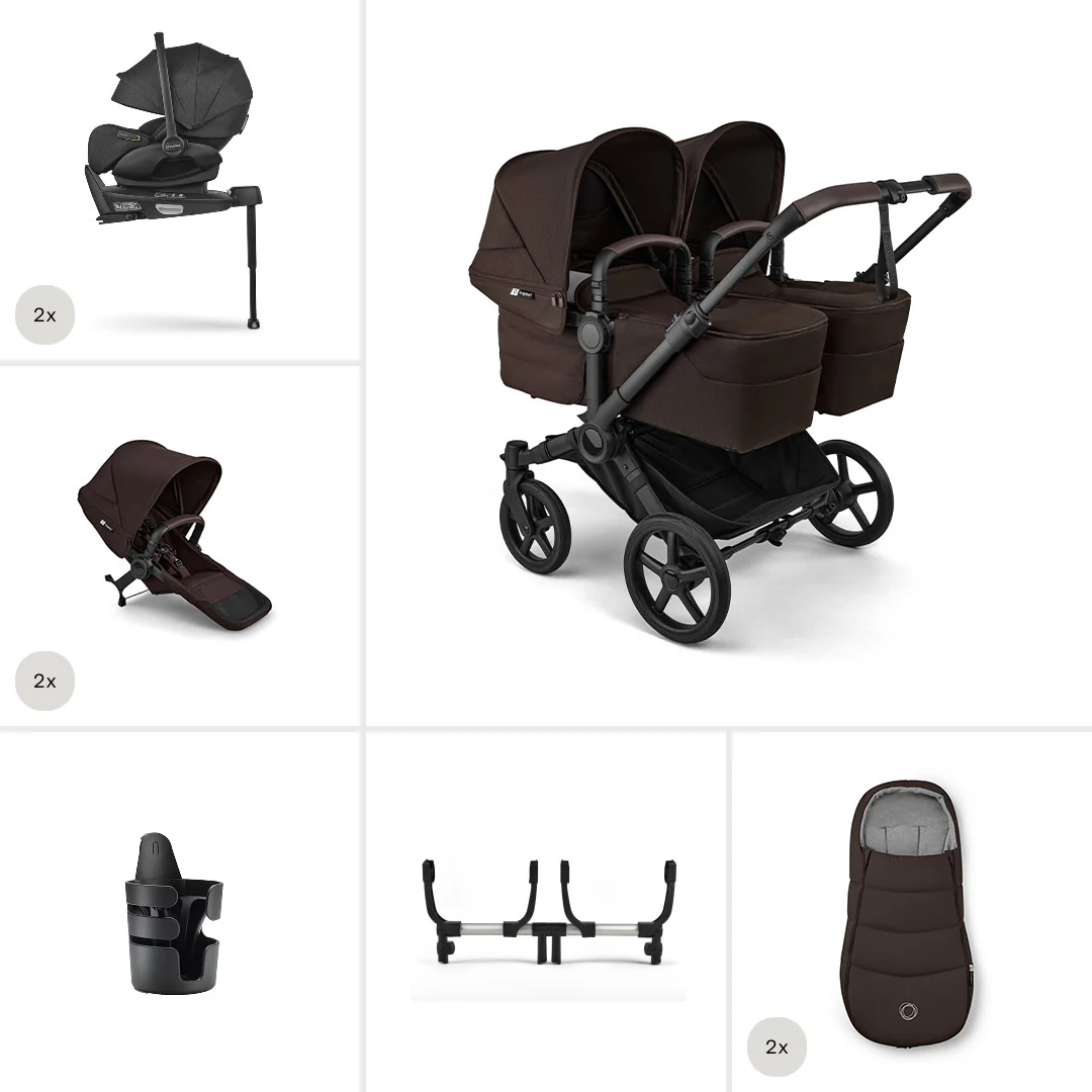 Bugaboo Donkey 6 Twin Ultimate Newborn Bundle - Image 2