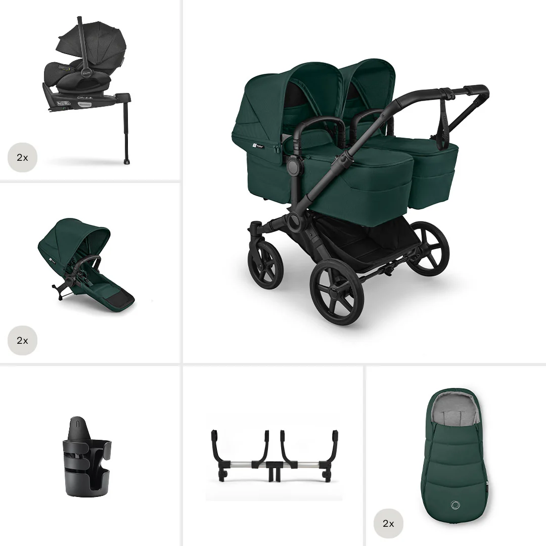 Bugaboo Donkey 6 Twin Ultimate Newborn Bundle - Image 4