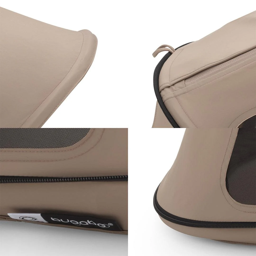 Bugaboo Dragonfly Breezy Sun Canopy - Dune Taupe - Image 2