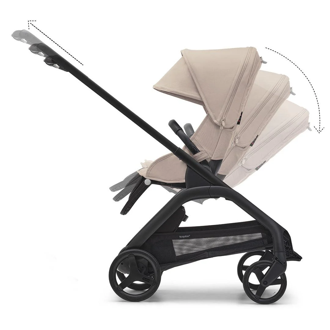Bugaboo Dragonfly Complete Pushchair - Desert Taupe - Image 12