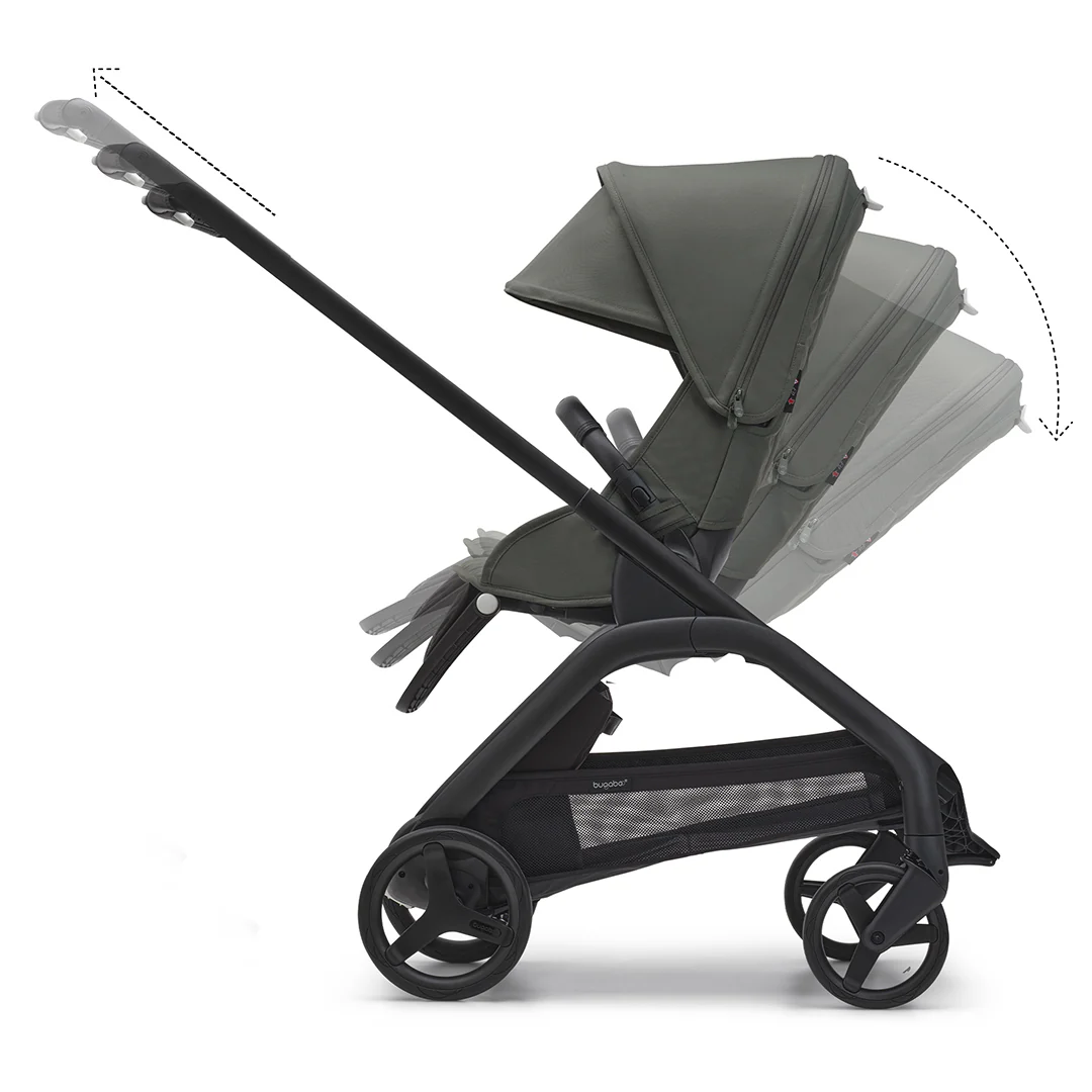 Bugaboo Dragonfly Complete Pushchair - Forest Green - Image 12