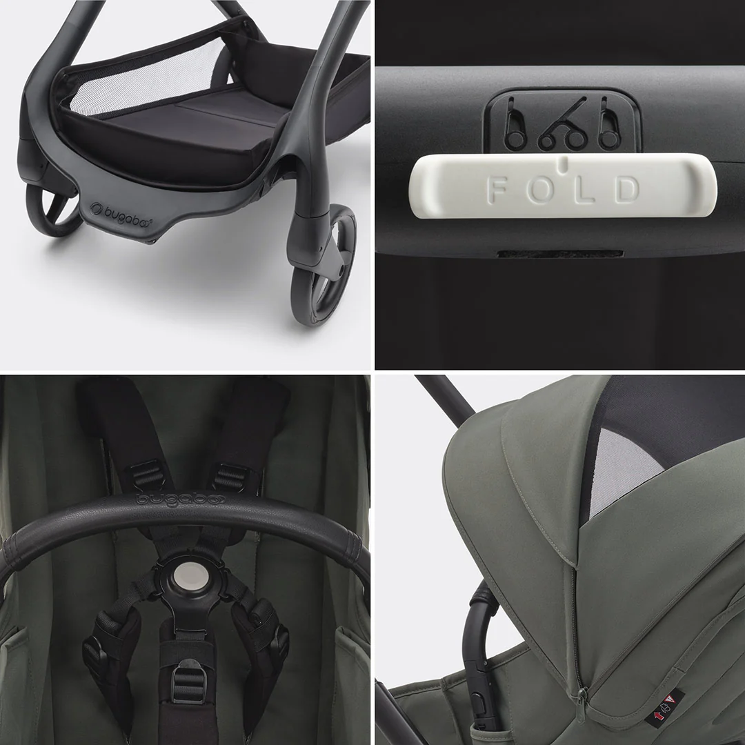 Bugaboo Dragonfly Complete Pushchair - Forest Green - Image 9