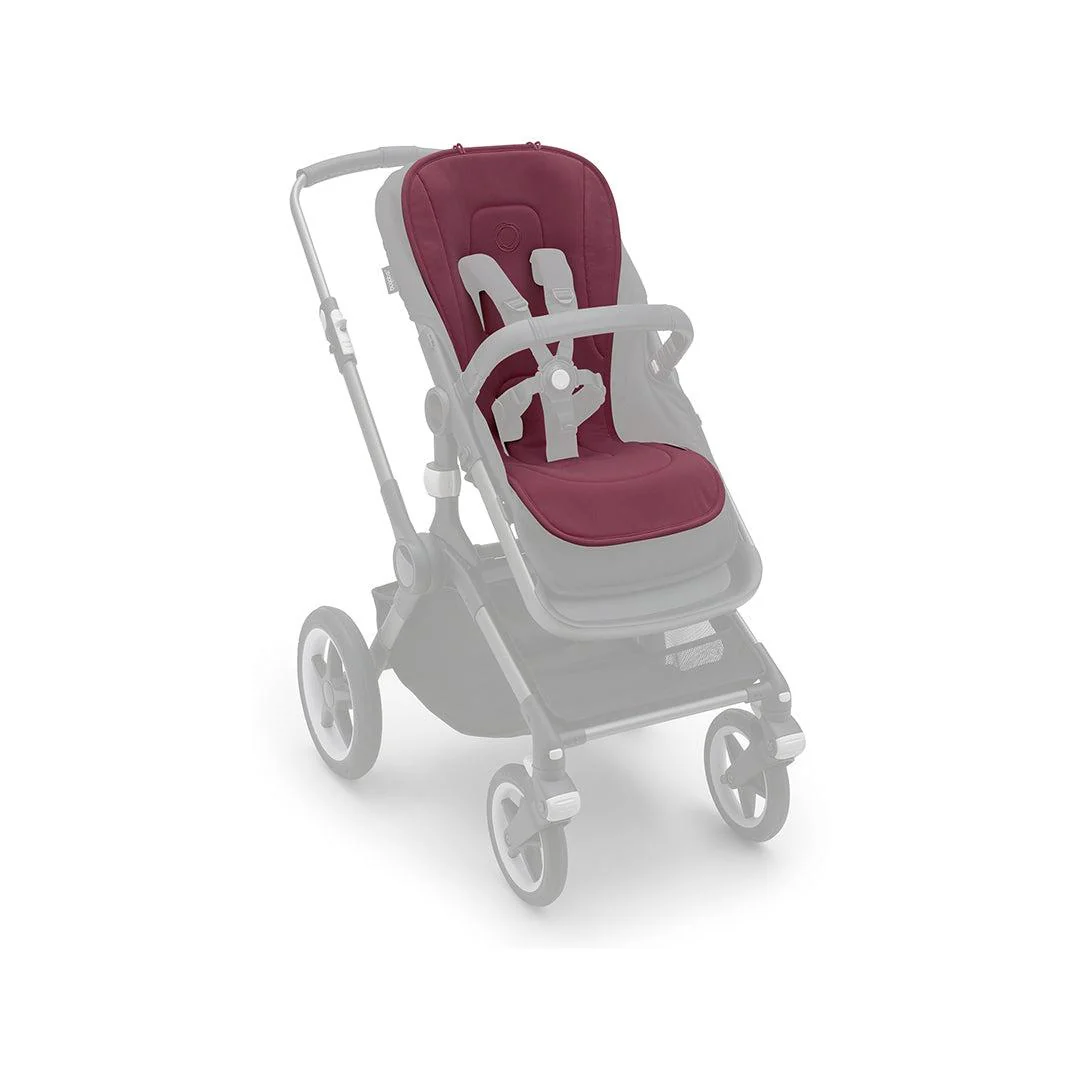 Bugaboo Dual Comfort Seat Liner - Dark Cherry - Image 2