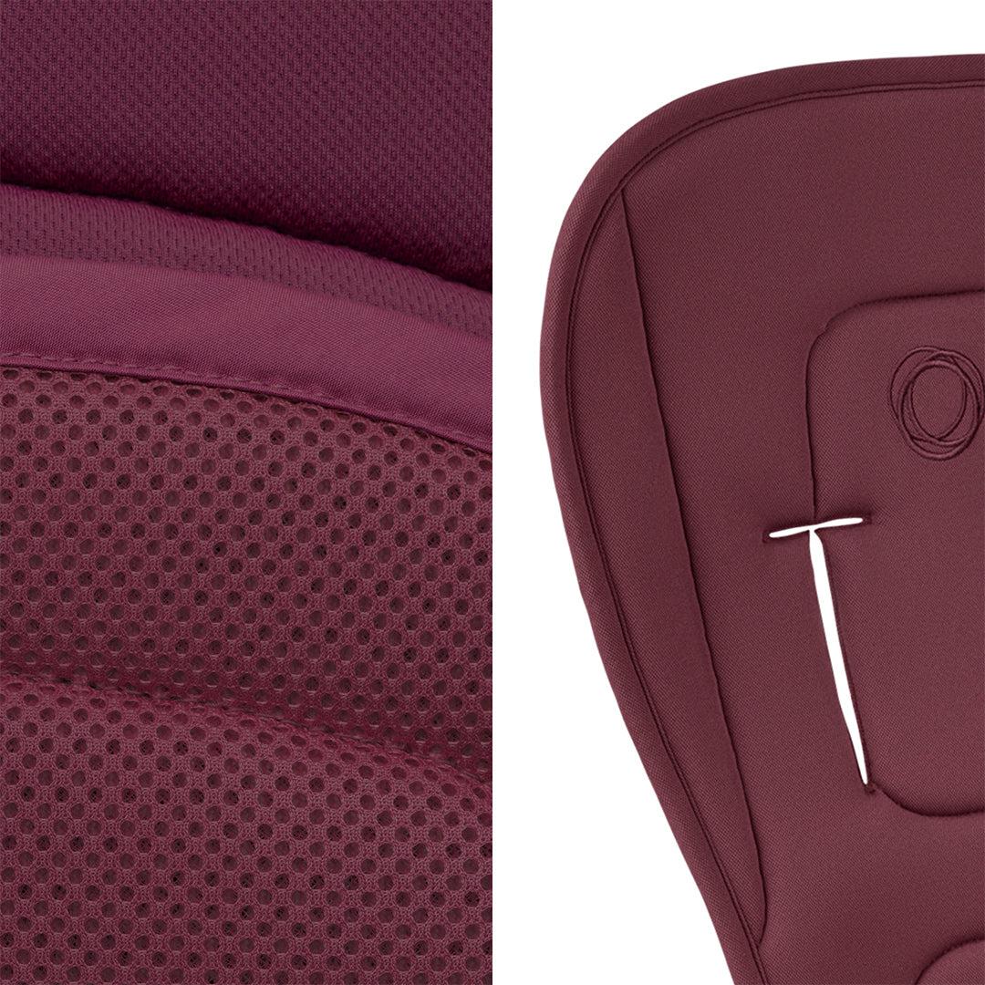Bugaboo Dual Comfort Seat Liner - Dark Cherry - Image 3
