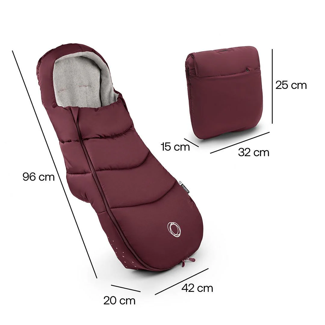 Bugaboo Footmuff - Dark Cherry - Image 7