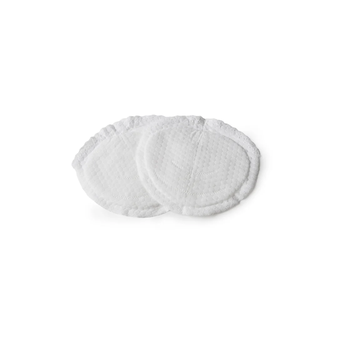 Carriwell Disposable 50x Bamboo Breast Pads  - White - Image 2