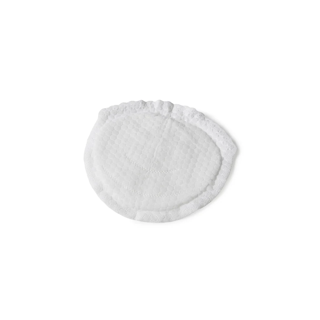 Carriwell Disposable 50x Bamboo Breast Pads  - White - Image 3