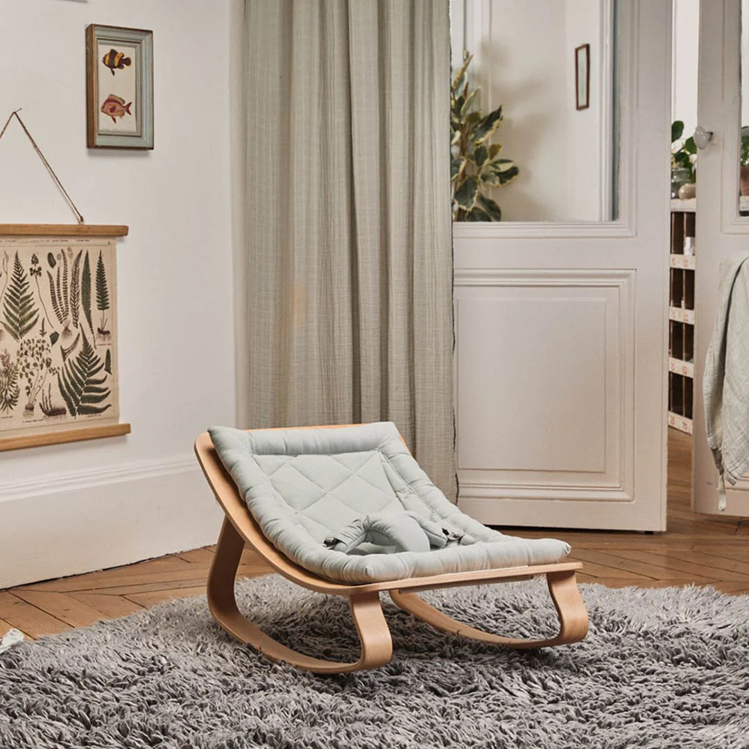 Charlie Crane LEVO Baby Rocker - Beech - Image 16