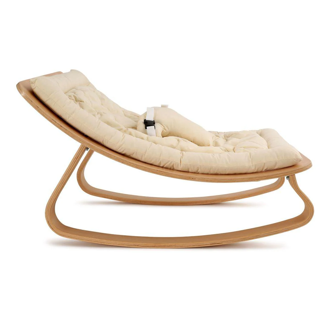 Charlie Crane LEVO Baby Rocker - Beech - Image 27