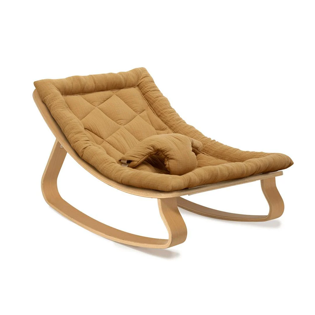 Charlie Crane LEVO Baby Rocker - Beech - Image 9