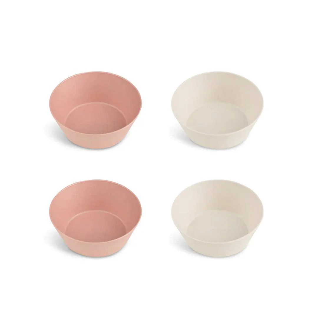 Citron ECO set of 4 Bowls - Pink / Cream