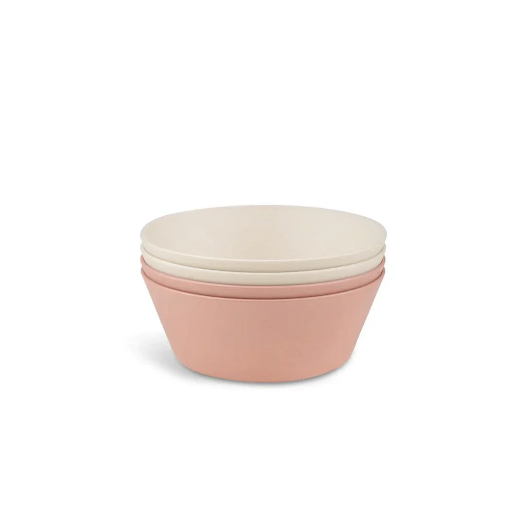 Citron ECO set of 4 Bowls - Pink / Cream - Image 4