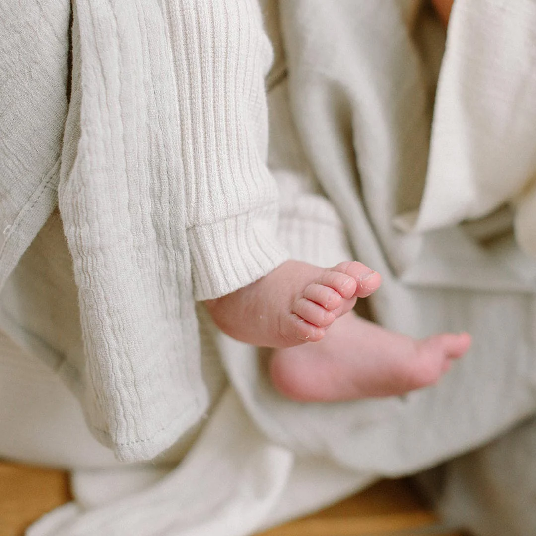 Claude & Co Ribbed Leggings - Oat - Image 5