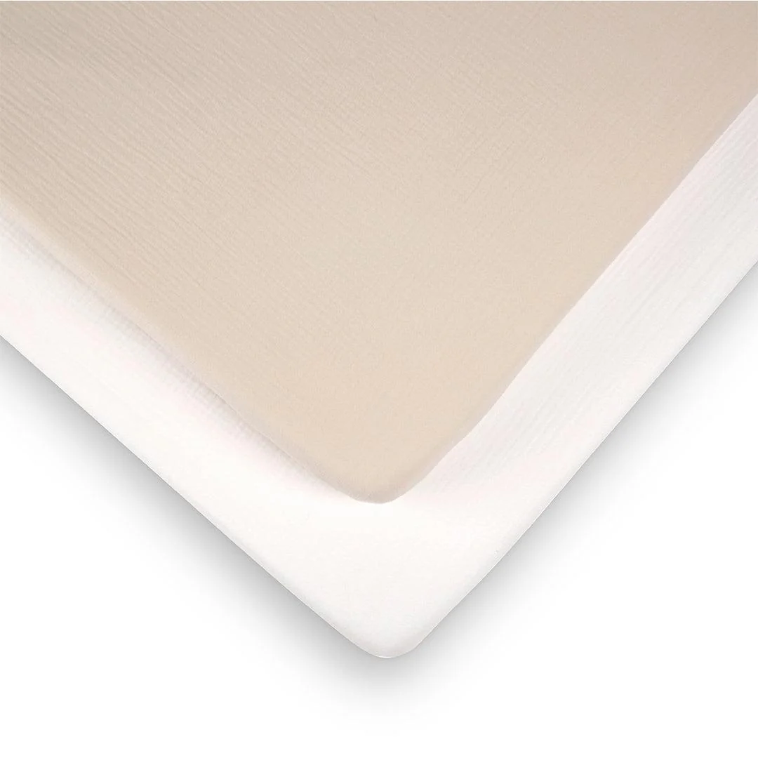 CuddleCo 4pc Cot Bed Bedding Set - Cashmere Waffle