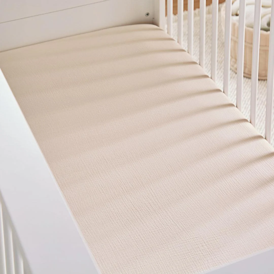 CuddleCo 4pc Cot Bed Bedding Set - Cashmere Waffle - Image 2