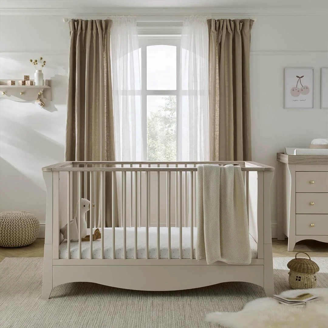 CuddleCo Clara Cot Bed - Cashmere - Image 2