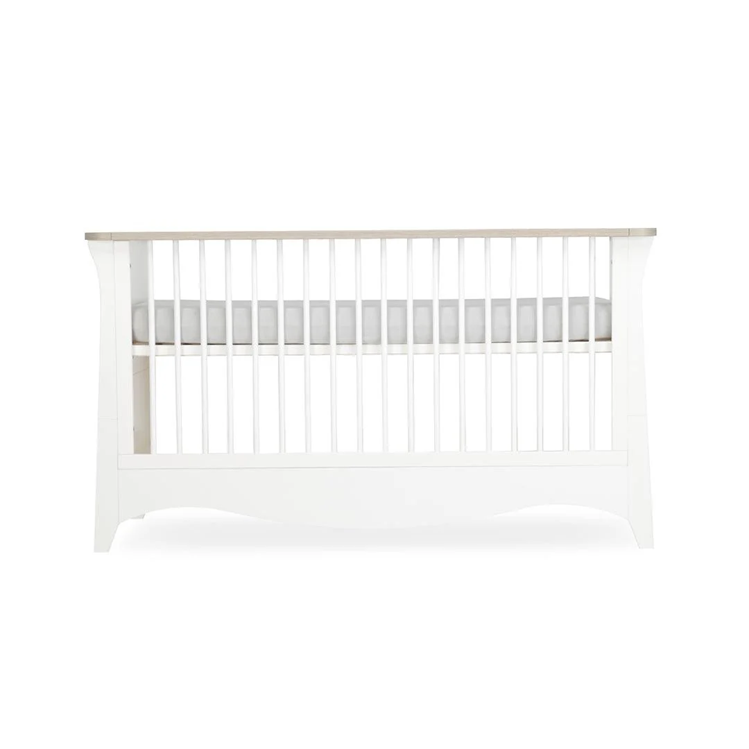 CuddleCo Clara Cot Bed - White/Ash - Image 5