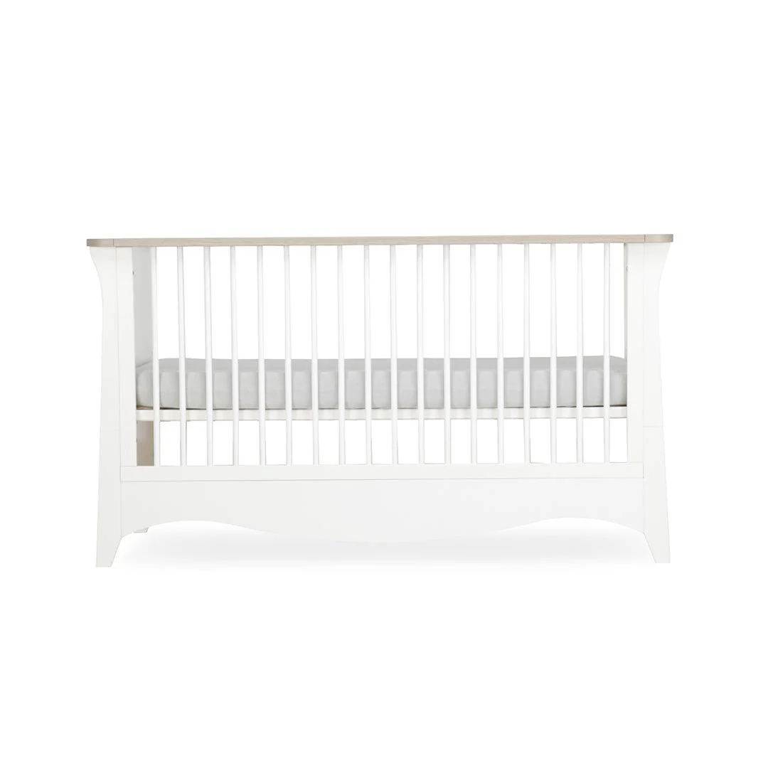 CuddleCo Clara Cot Bed - White/Ash - Image 6