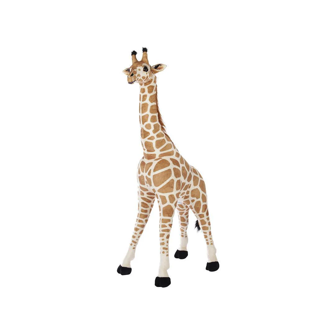 CuddleCo Medium Standing Giraffe Stuffed Animal - Natural