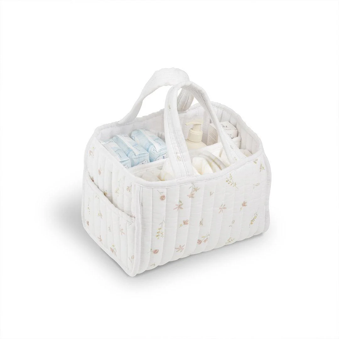 CuddleCo Nappy Caddy - Cashmere Meadow