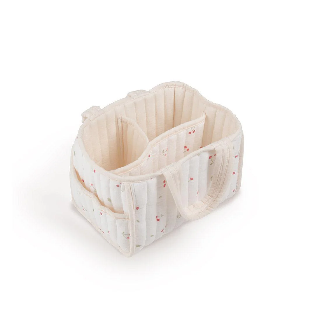 CuddleCo Nappy Caddy - Ditsy Cherry - Image 5