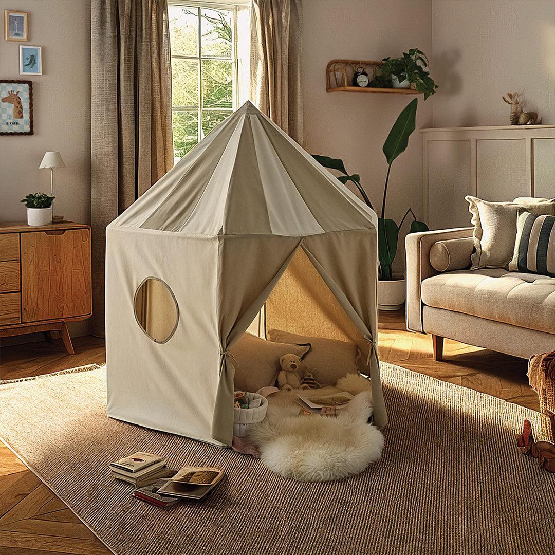 CuddleCo Pavilion Play Tent - Cookie - Image 2