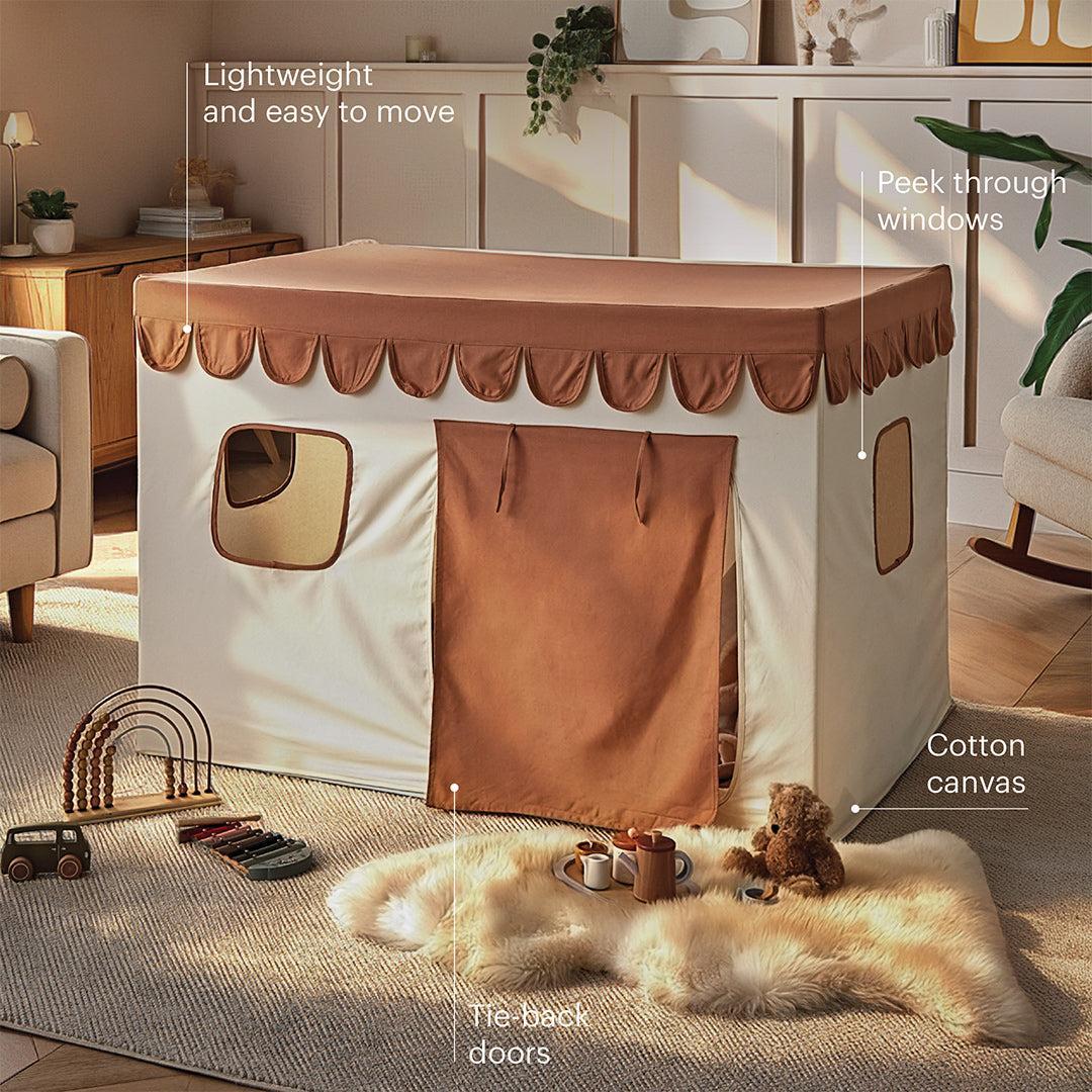 CuddleCo Play House with Scalloped Bunting - Tuscany - Image 2