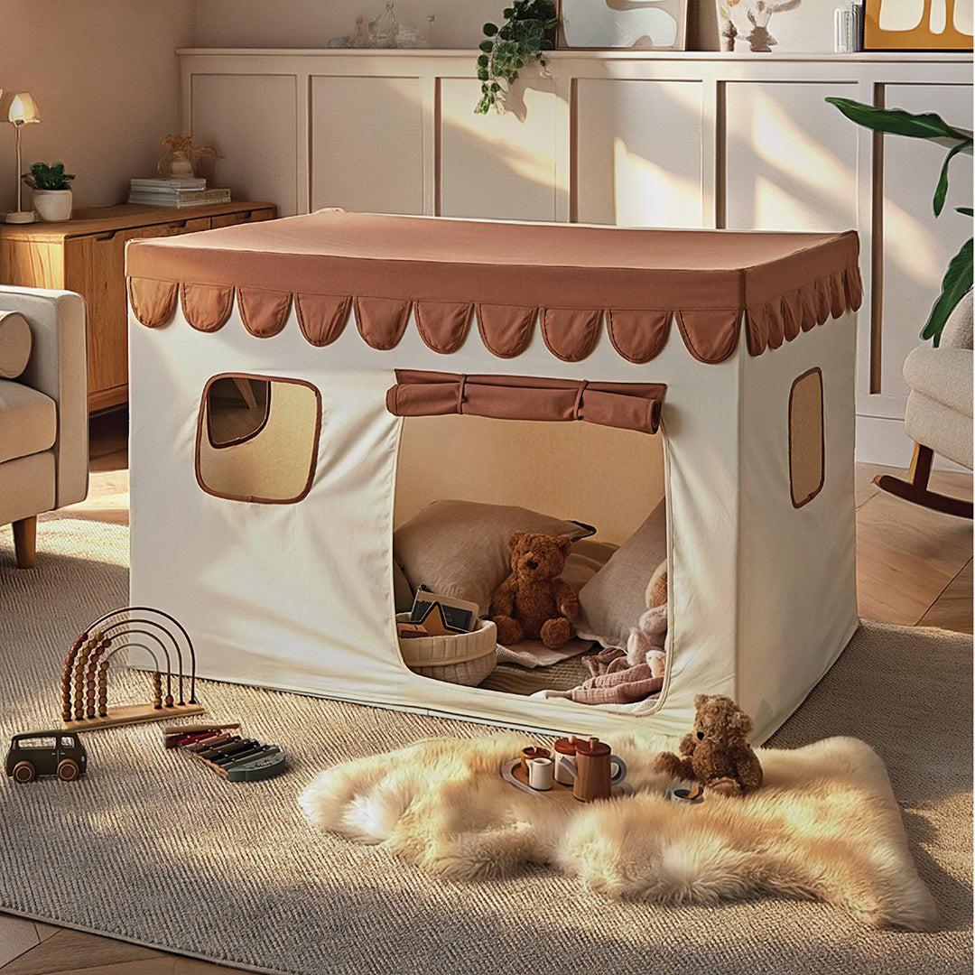 CuddleCo Play House with Scalloped Bunting - Tuscany - Image 5