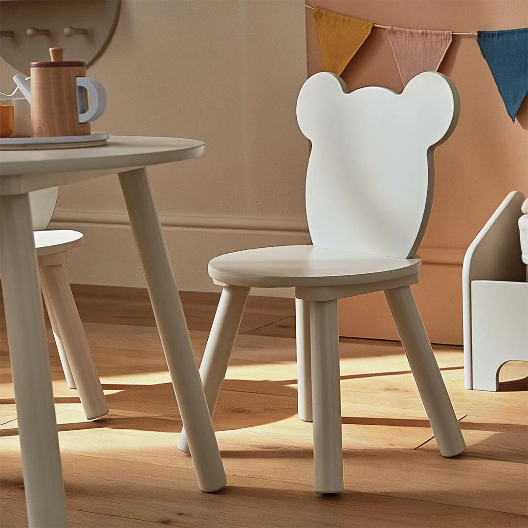 CuddleCo Play Table with 2 Chairs - Bear - Image 3