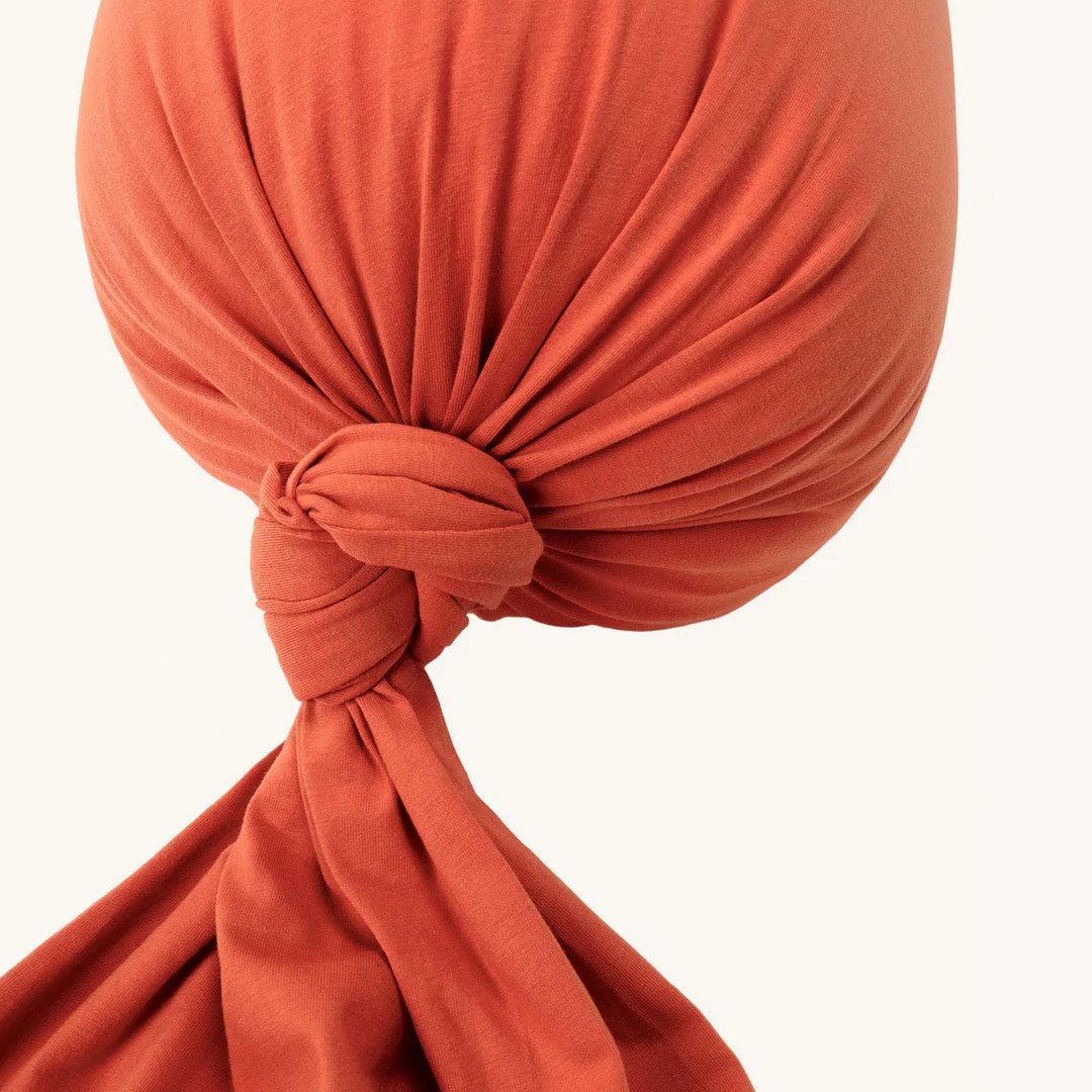 Cushy Puff Pregnancy Pillow - Terracotta Red - Image 6