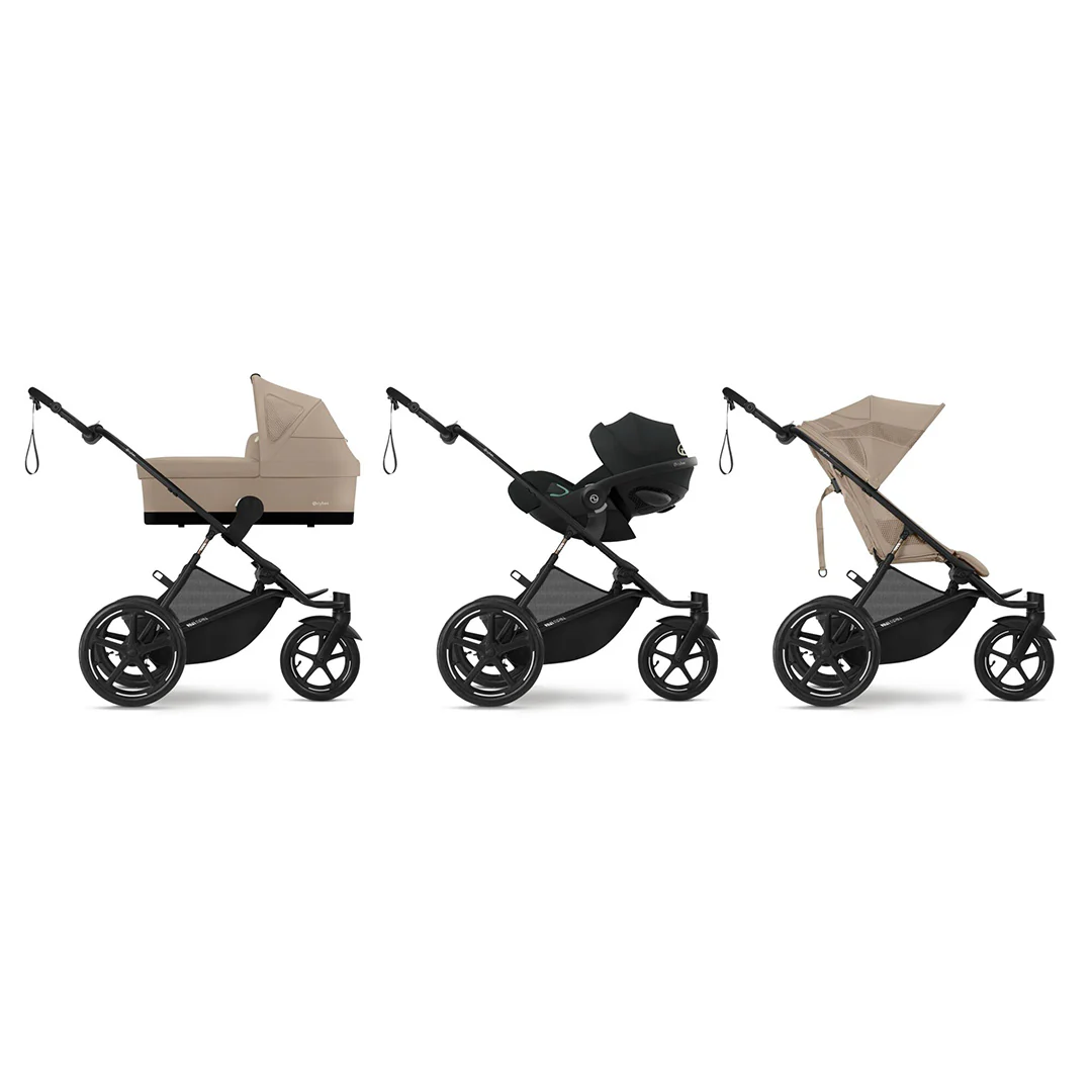 CYBEX Avi Spin Stroller - Almond Beige - Image 9