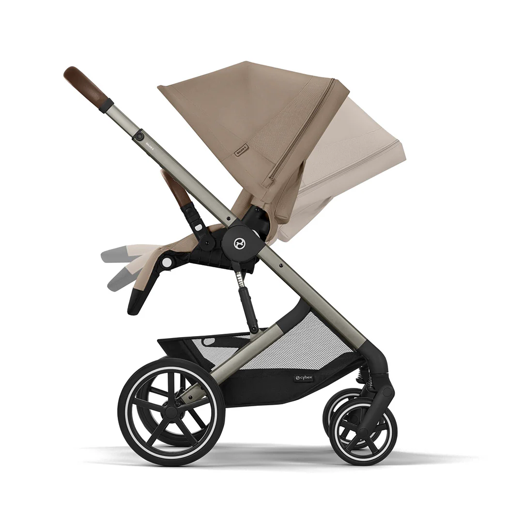 Cybex Balios S Lux Pushchair   - Almond Beige - Image 4