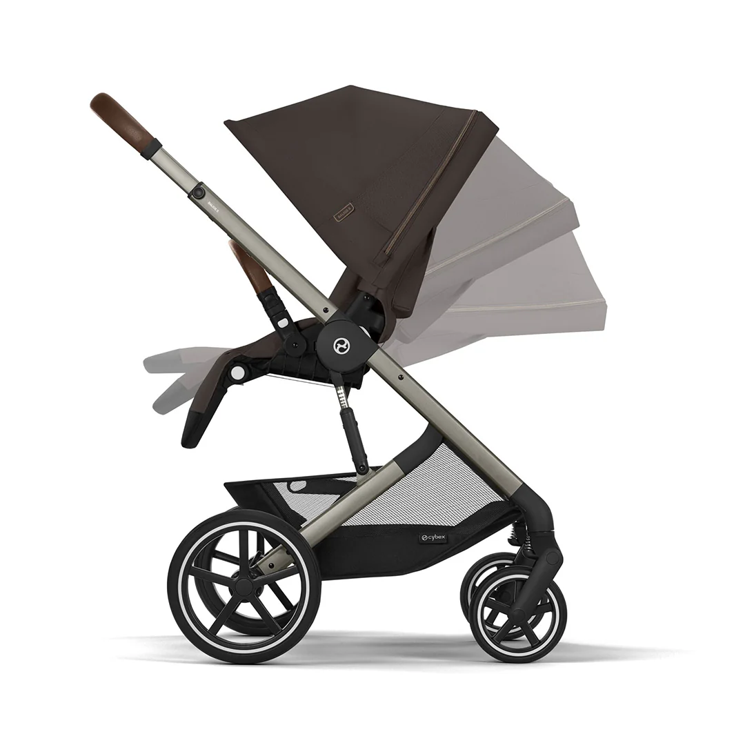 Cybex Balios S Lux Pushchair   - Chocolate Brown - Image 9