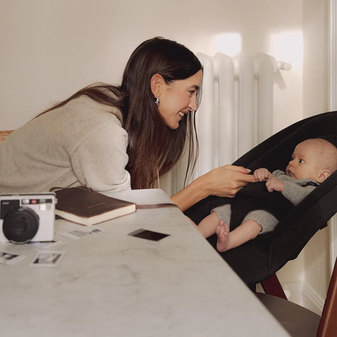 CYBEX Click & Fold 3 In 1 Highchair - Dark Natural - Image 2