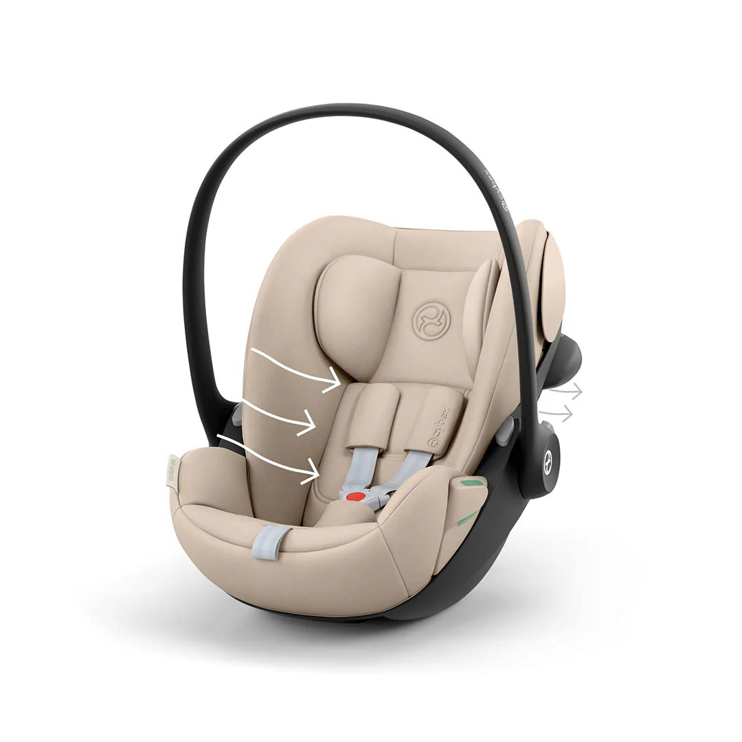 Cybex Cloud G3 Car Seat - Almond Beige - Image 3